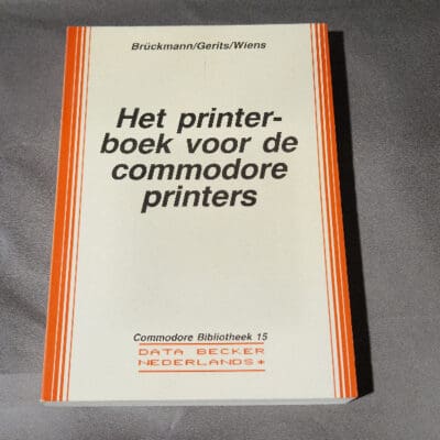 Het printerboek voor de Commodore printers