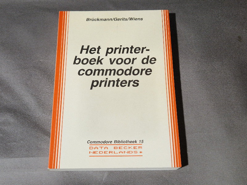 Het printerboek voor de Commodore printers