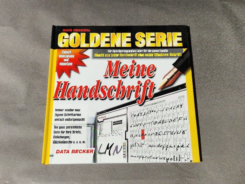 Goldene Serie, Meine Handschrift