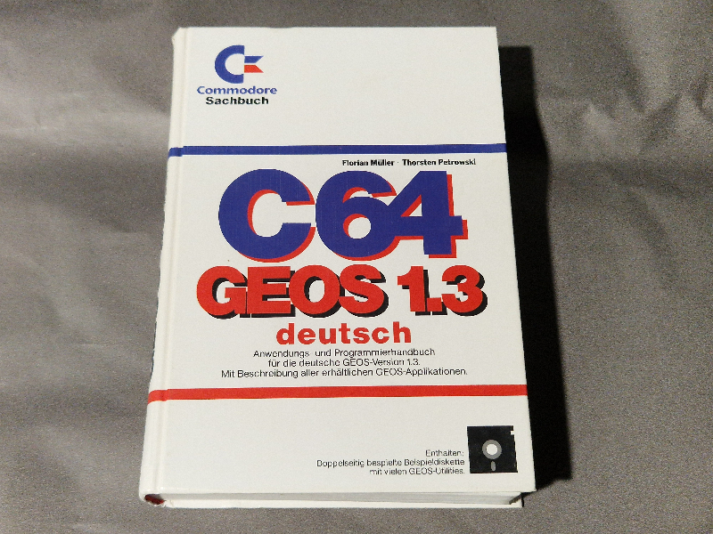C64 GEOS 1.3 Deutsch - Commodore Sachbuch