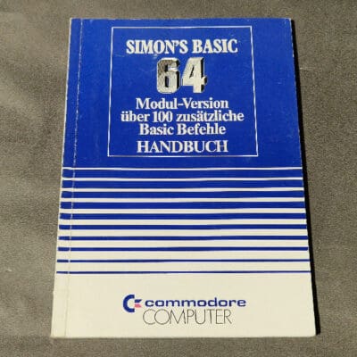 Simon's Basic 64 Model-Version über 100 zusätzliche Basic Befehle Handbuch