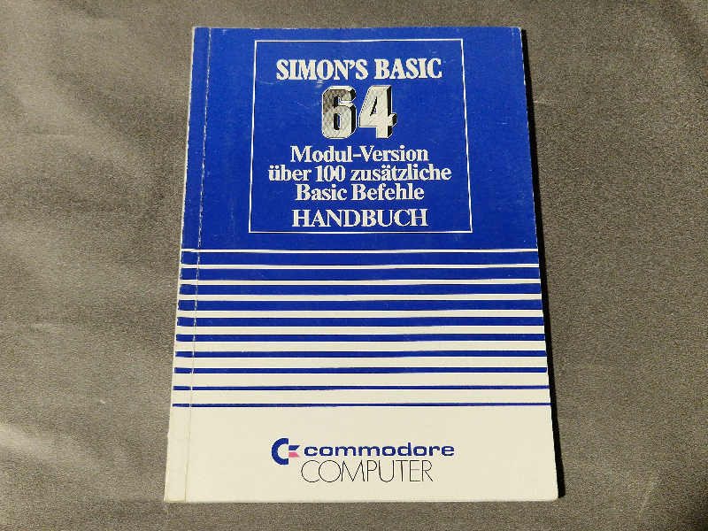 Simon's Basic 64 Model-Version über 100 zusätzliche Basic Befehle Handbuch