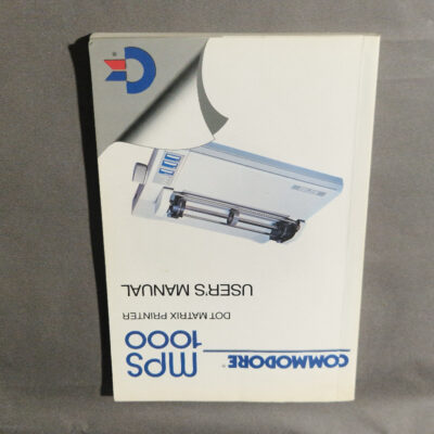 Commodore MPS 1000 User Manual