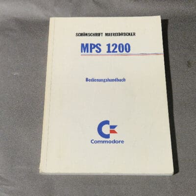 Schönschrift MatrixDrucker MPS 1200 Bedienungshandbuch