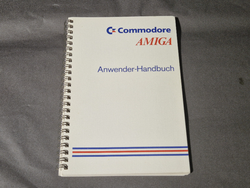 Commodore Amiga Anwender- Handbuch