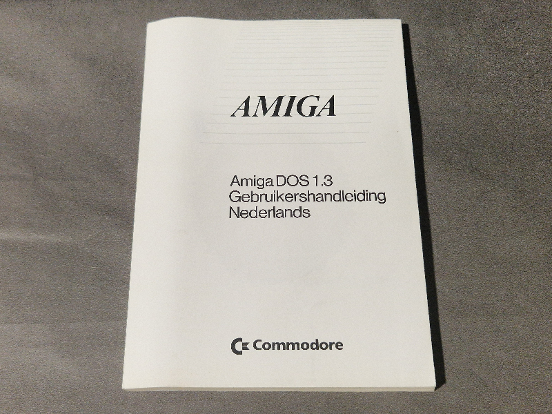 Amiga DOS 1.3 Gebruikershandleiding - Nederlands