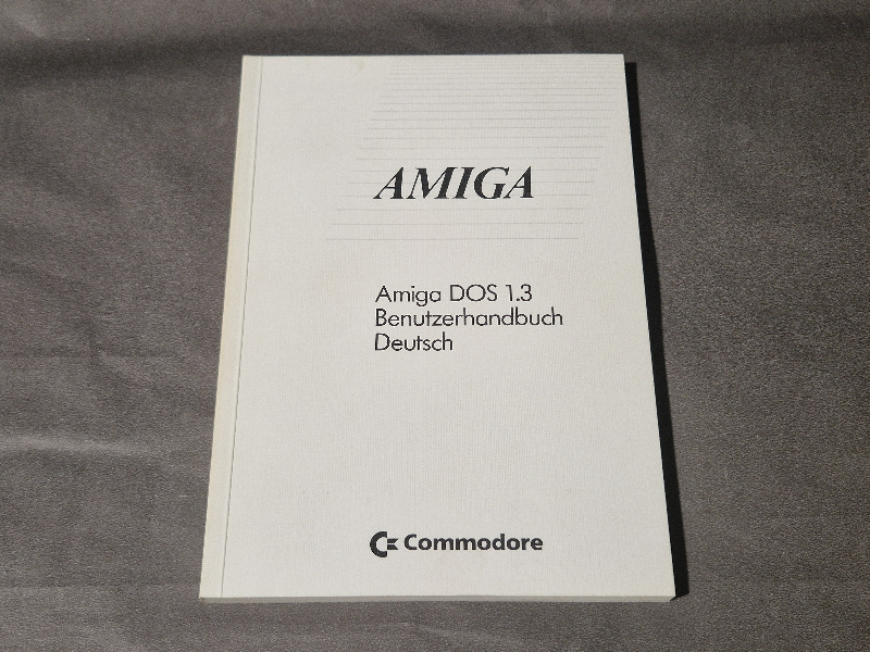 Amiga DOS 1.3 Benutzerhandbuch Deutsch