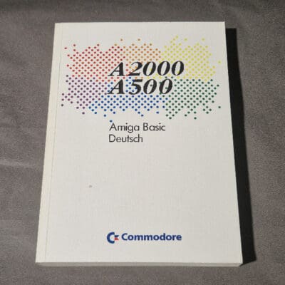 A2000/A500 Amiga Basic Deutsch - Commodore