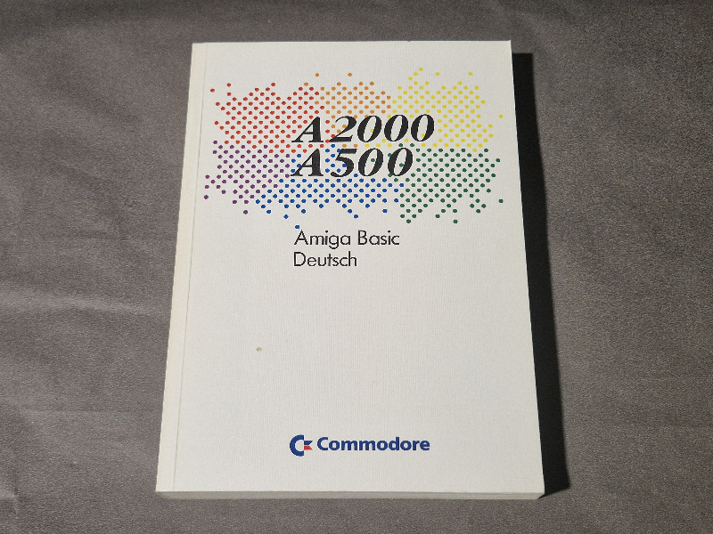 A2000/A500 Amiga Basic Deutsch - Commodore