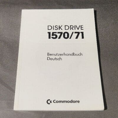 Disk Drive 1570/71 Benutzerhandbuch Deutsch