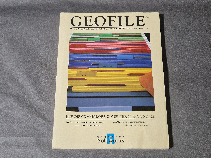 GEOFILE für die Commodore computer 64, 64C und 128 - Softworks