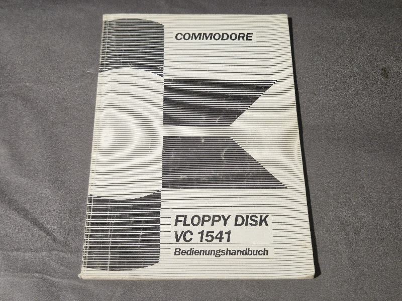 Floppy Disk VC 1541 Bedienungshandbuch