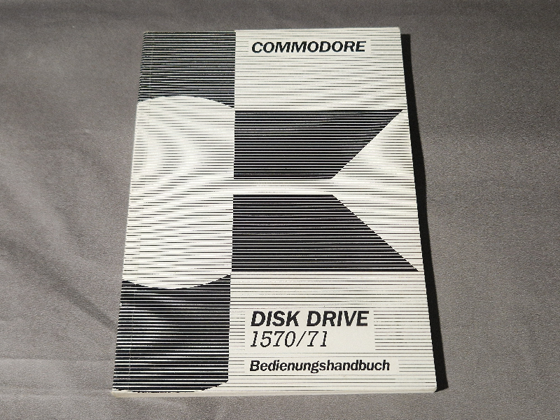 Commodore Disk Drive 1570/71 Bedienungshandbuch