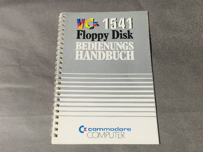 VC 1541 Floppy Disk Bedienungs Handbuch