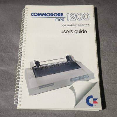 Commodore mps 1200 user's guide