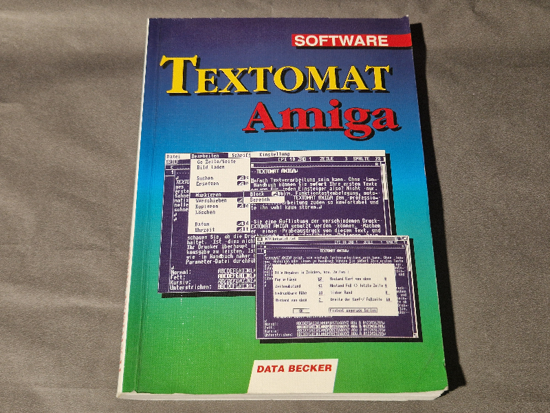 Textomat Amiga - Data Becker