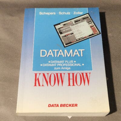 Datamat, Datamat plus, Datamat Professional zum Amiga - Data Becker