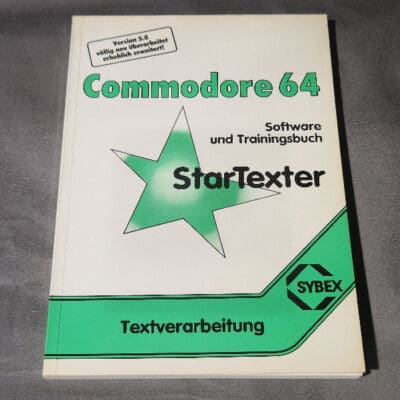 Commodore 64 Software und Trainingsbuch, StarTexter - Sybex