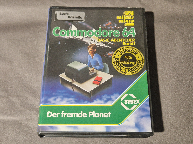Commodore 64 Basic-Abenteuer Band 1 Der fremde planet - Sybex Buch+Kassette