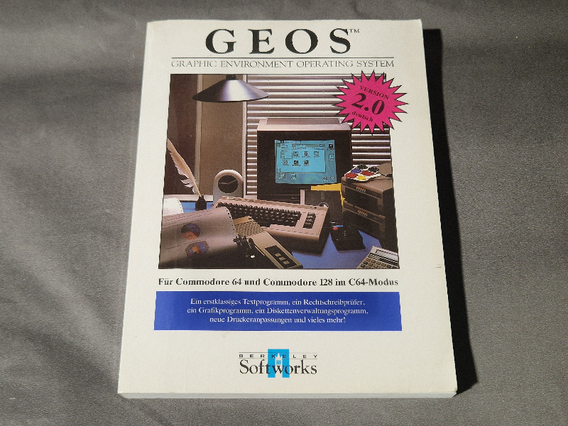 GEOS für Commodore 64 und Commodore 128 im C64-Modus - Softworks
