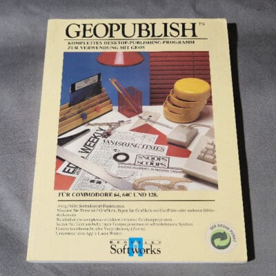 Geopublish - Kompletes Desktop-publishing programm zur verwendung mit GEOS