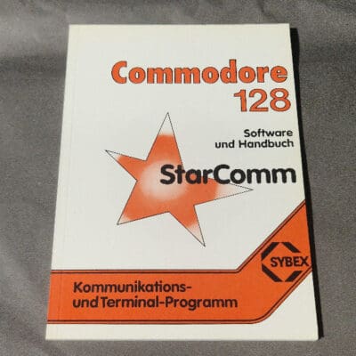 StarComm - Commodore 128 Software und Handbuch, Kommunikations- und Terminal- Programm - SYBEX
