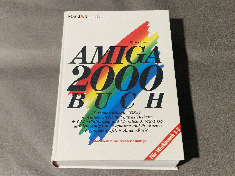 Amiga 2000 Buch - Markt&Technik