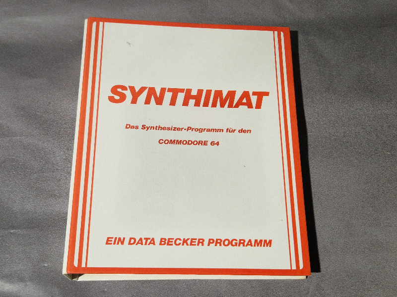 Synthimat, Das Synthesizer-programm für den Commodore 64 - Data Becker