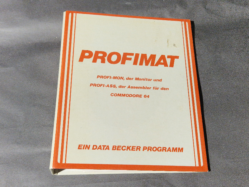 Profimat PROFI-MON, der Monitor und PROFI-ASS, der Assembler für den Commodore 64 - Data Becker
