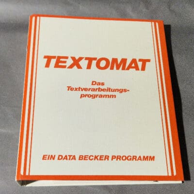 Textomat, Das Textverarbeitungs-programm- Ein Data Becker Programm