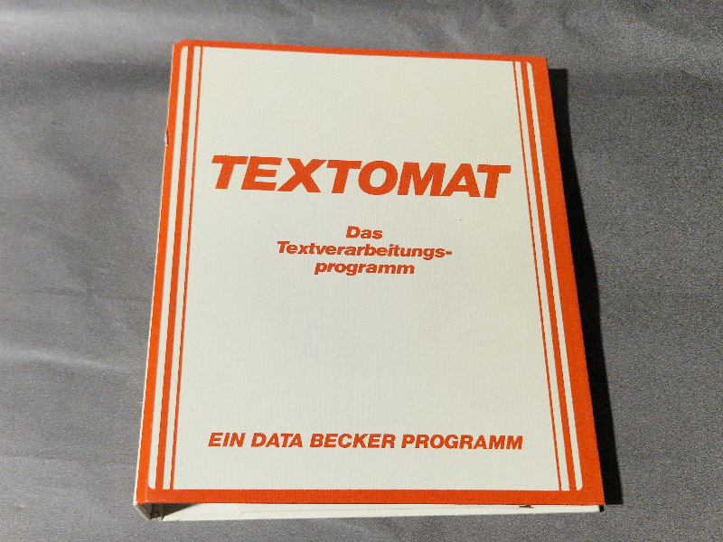 Textomat, Das Textverarbeitungs-programm- Ein Data Becker Programm