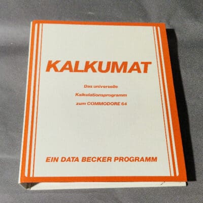 Kalkumat, Das universelle Kalkulationsprogramm zum Commodore 64 - Data Becker
