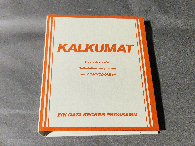 Kalkumat, Das universelle Kalkulationsprogramm zum Commodore 64 - Data Becker
