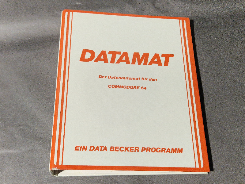 Datamat - Der Datenautomat für den Commodore 64