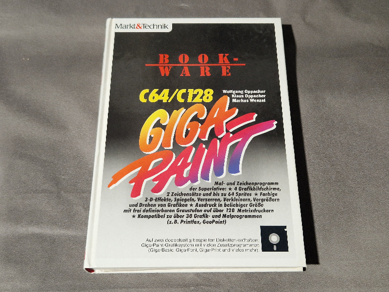 Book ware C64/C128 Giga Paint - Markt&Technik