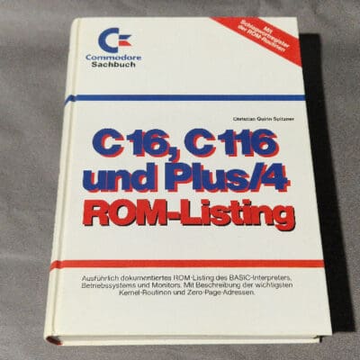 C16, C116 und Plus/4 ROM-Listing - Commodore Sachbuch