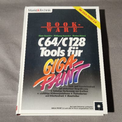 Bookware C64/C128 Tools für GIGA Paint - Markt&Technik
