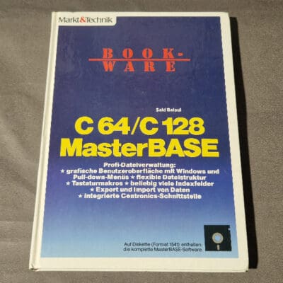 Bookware C64/C128 MasterBase - Markt&Technik