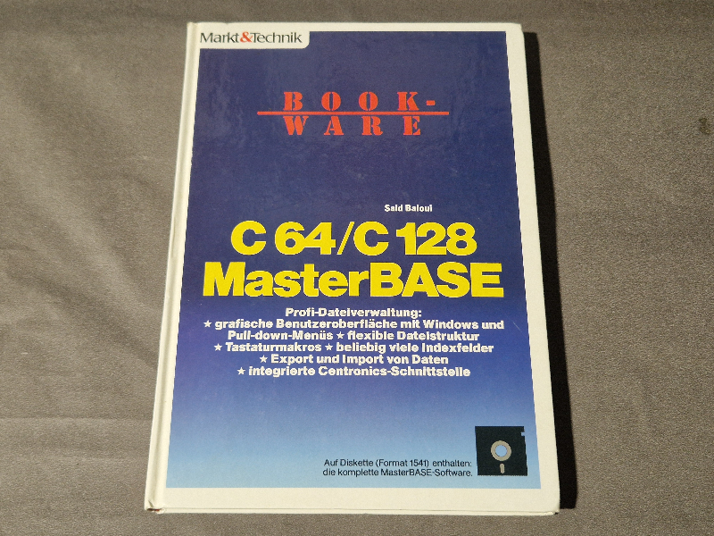 Bookware C64/C128 MasterBase - Markt&Technik