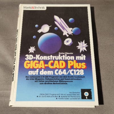 3D-Konstruktion mit GIGA-CAD Plus auf dem C64/C128 - Markt&Technik