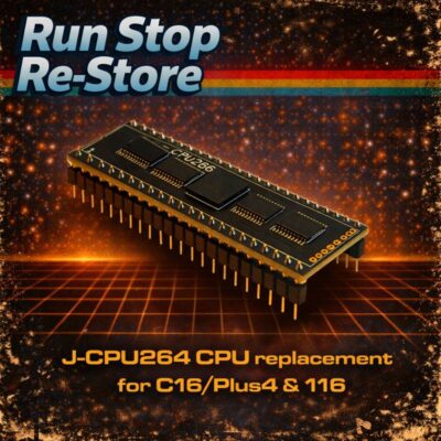 J-CPU264 8501 CPU replacement for the C16. Plus/4 & 116