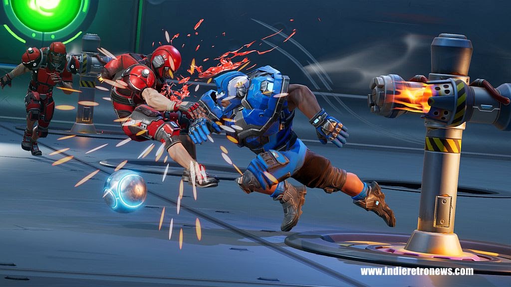 A "modernized" Speedball by Rebellion hits Steam