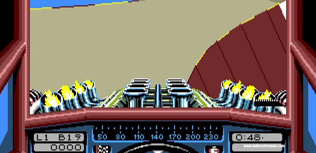 Stunt Car Racer running at a super smooth 60fps on the Amiga?