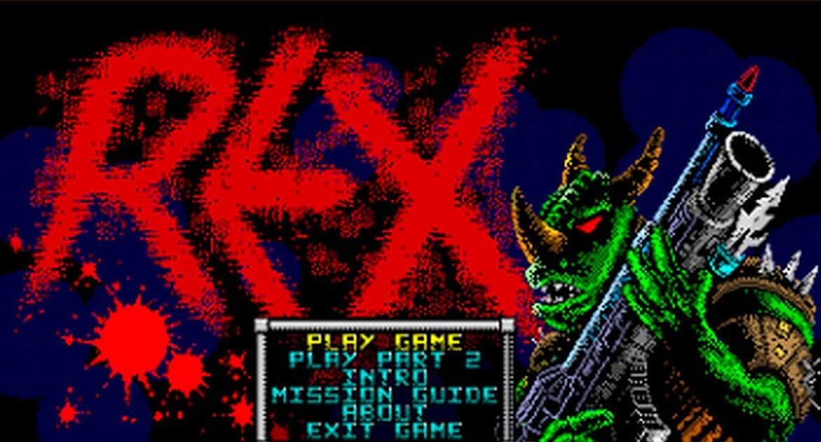 Indie Retro News: Rex - A 1980's 8bit classic appears as a PC remake by Langford Productions