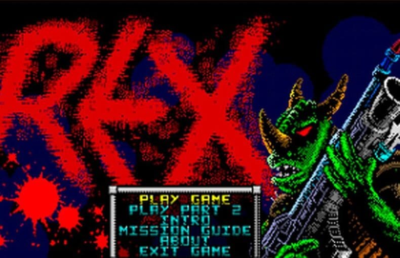 Indie Retro News: Rex - A 1980's 8bit classic appears as a PC remake by Langford Productions