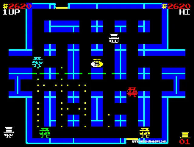Lock'n'Chase - An Arcade port of the 1981 Data East Corporation game for the ZX Spectrum (Now Free!)