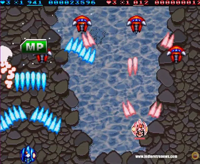 Mega M.I.L.V - Bullet hell Amiga shooter by GoldenCode gets new gameplay footage