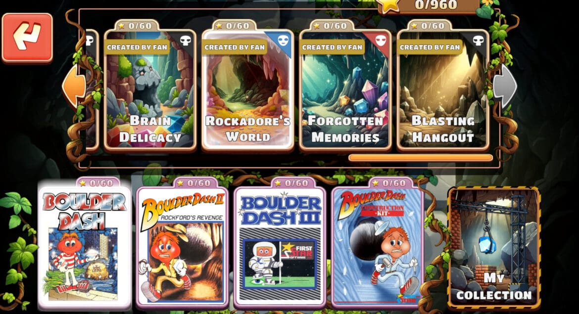 BOULDER DASH 40th Anniversary *Updates*