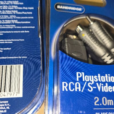 Playstation RCA/S-Video Cable
