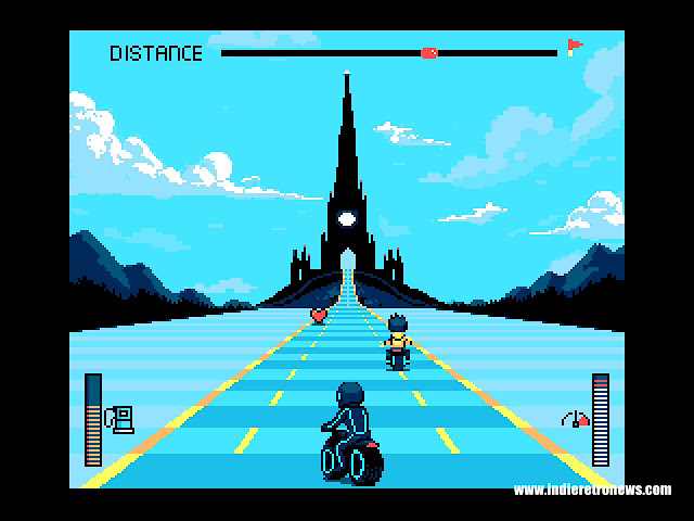 Neon Horizon - A new racer for the MSX2 as the 40th entry in the MSXDEV25 competition